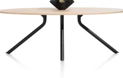 Discount XOOON Arvada Ellips Eettafel Natural