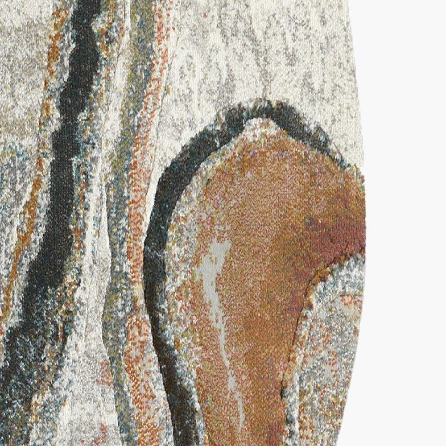 Hot Feelings Wonen Arvada Rond Vloerkleed Multi