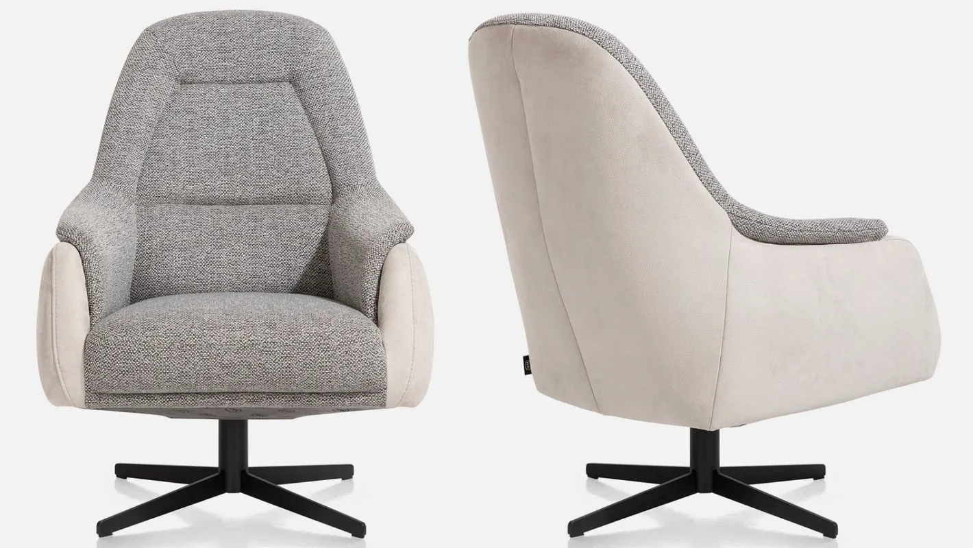 Outlet Henders en Hazel Asti Hoog Fauteuil Grijs