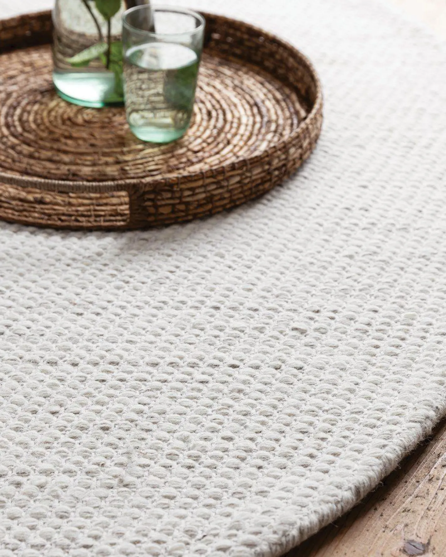 Clearance MUST Living Asuri L Vloerkleed Ivory