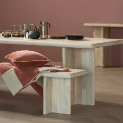 Clearance WOOOD Ato Eetkamerbank Naturel