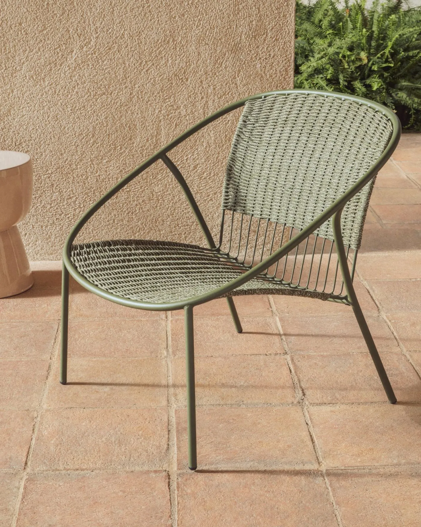 Clearance Kave Home Atrani Outdoor Fauteuil Groen