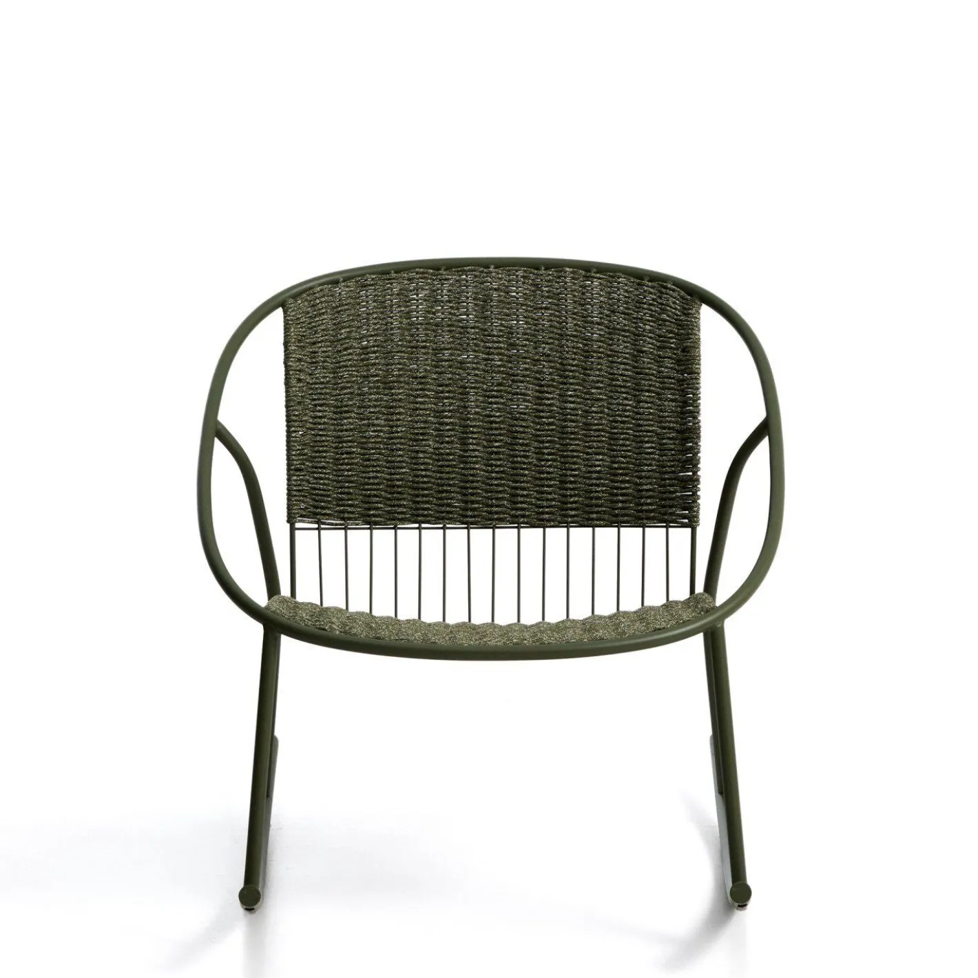 Discount Kave Home Atrani Outdoor Schommelstoel Groen
