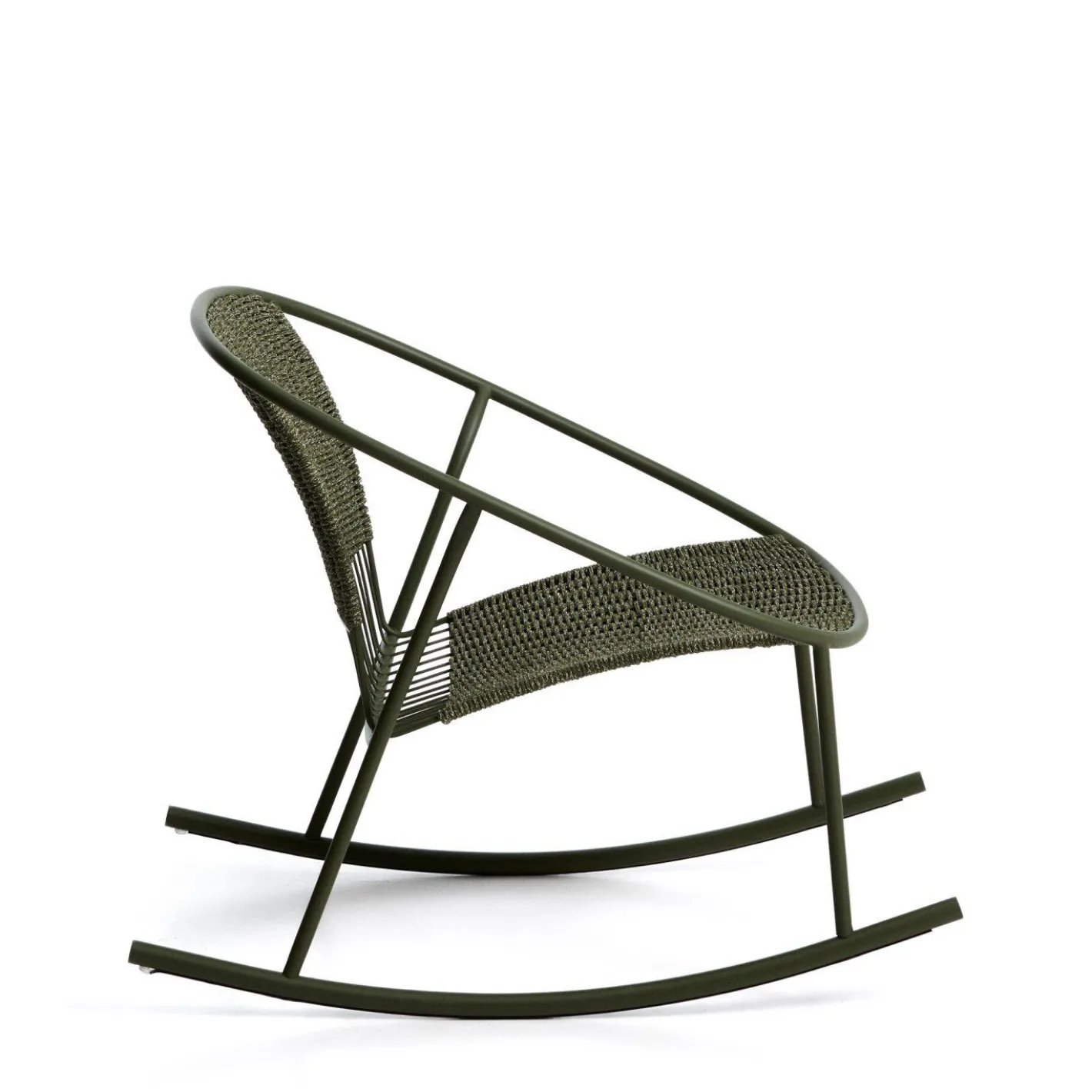 Discount Kave Home Atrani Outdoor Schommelstoel Groen