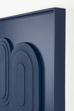 Best Zuiver August Wanddecoratie Blauw