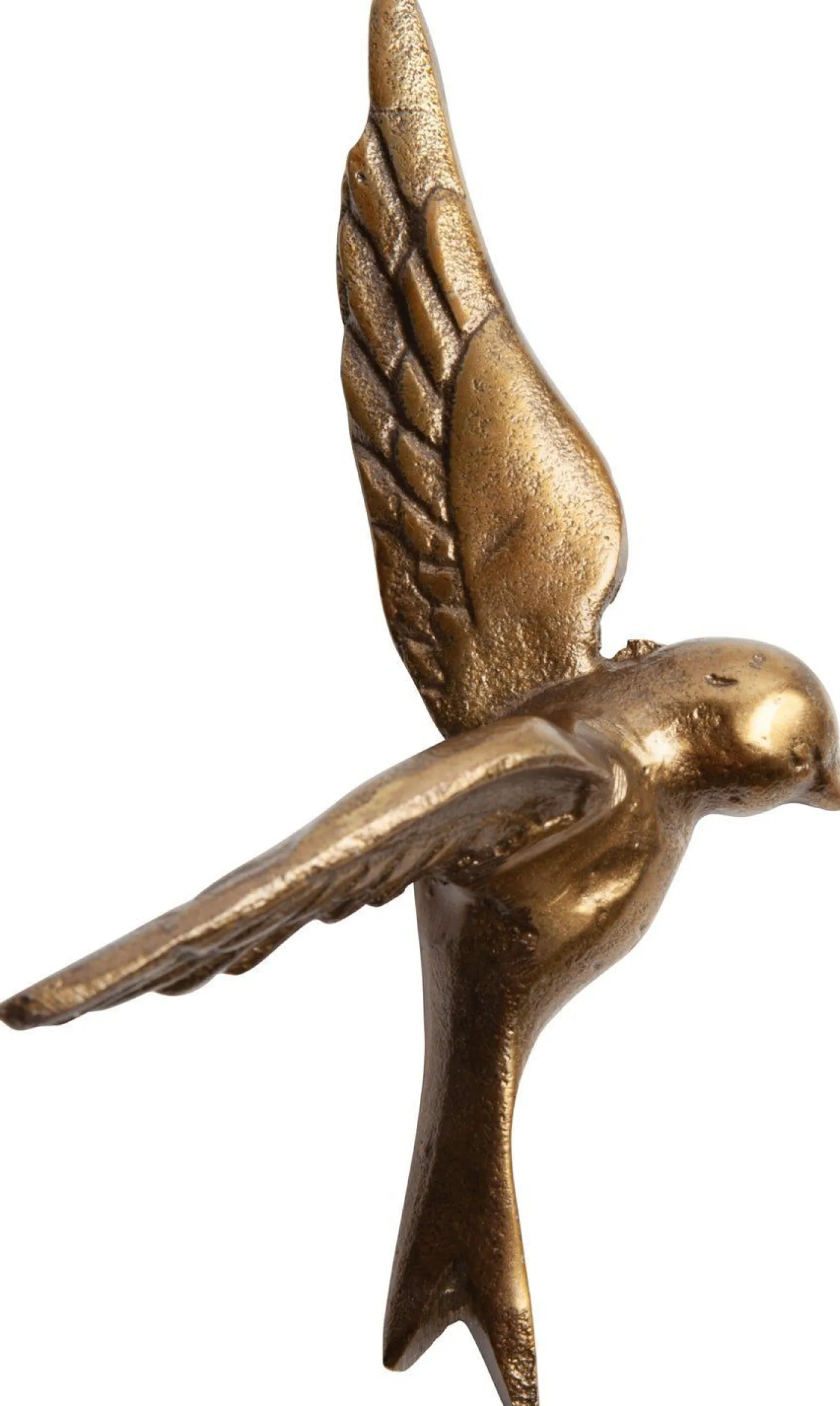 Sale WOOOD Avaler Too Vogels set van 3 Wanddecoratie Antique Brass