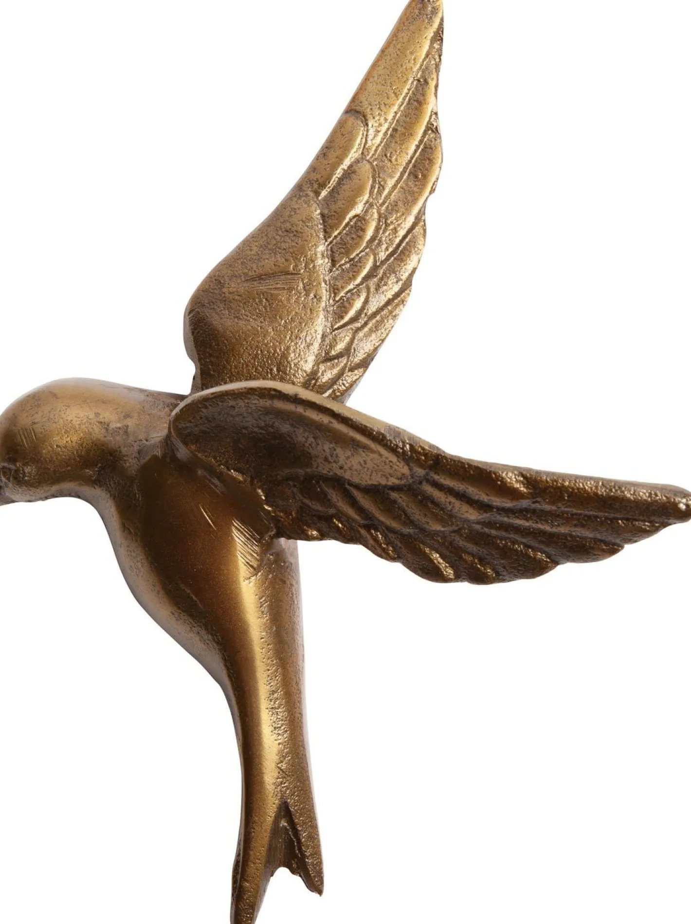 Sale WOOOD Avaler Too Vogels set van 3 Wanddecoratie Antique Brass