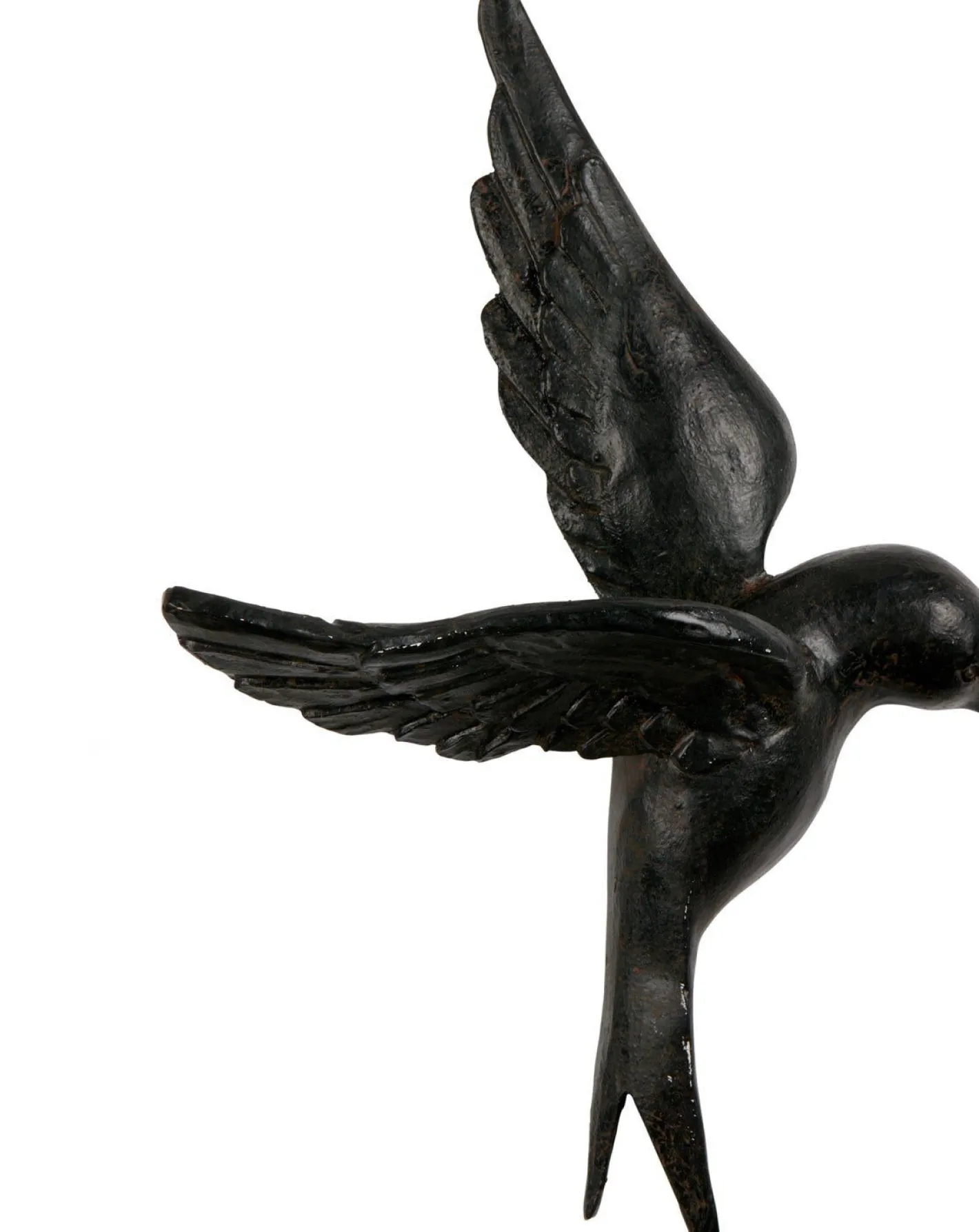 New WOOOD Avaler Vogels Set van 4 Wanddecoratie Zwart