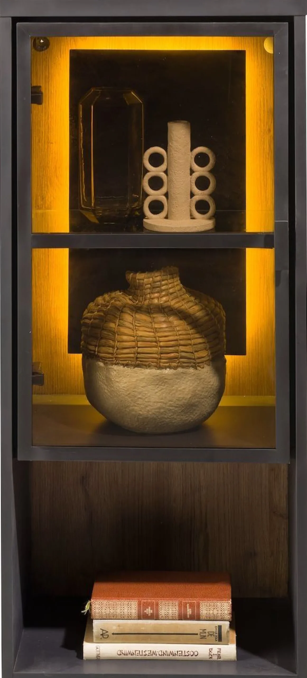 Online Henders en Hazel Avalon Glasdeur Wandkast Natural