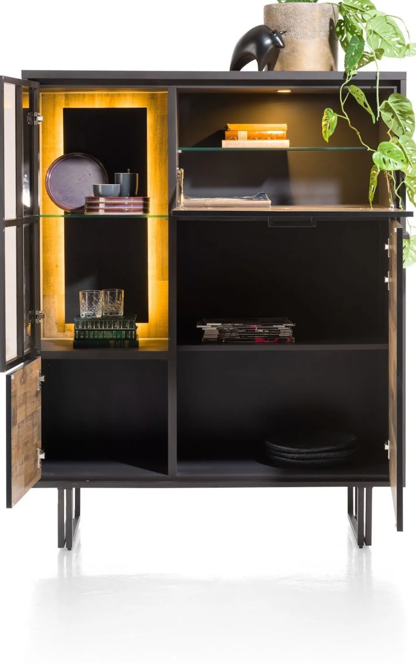 Clearance Henders en Hazel Avalon Highboard Driftwood