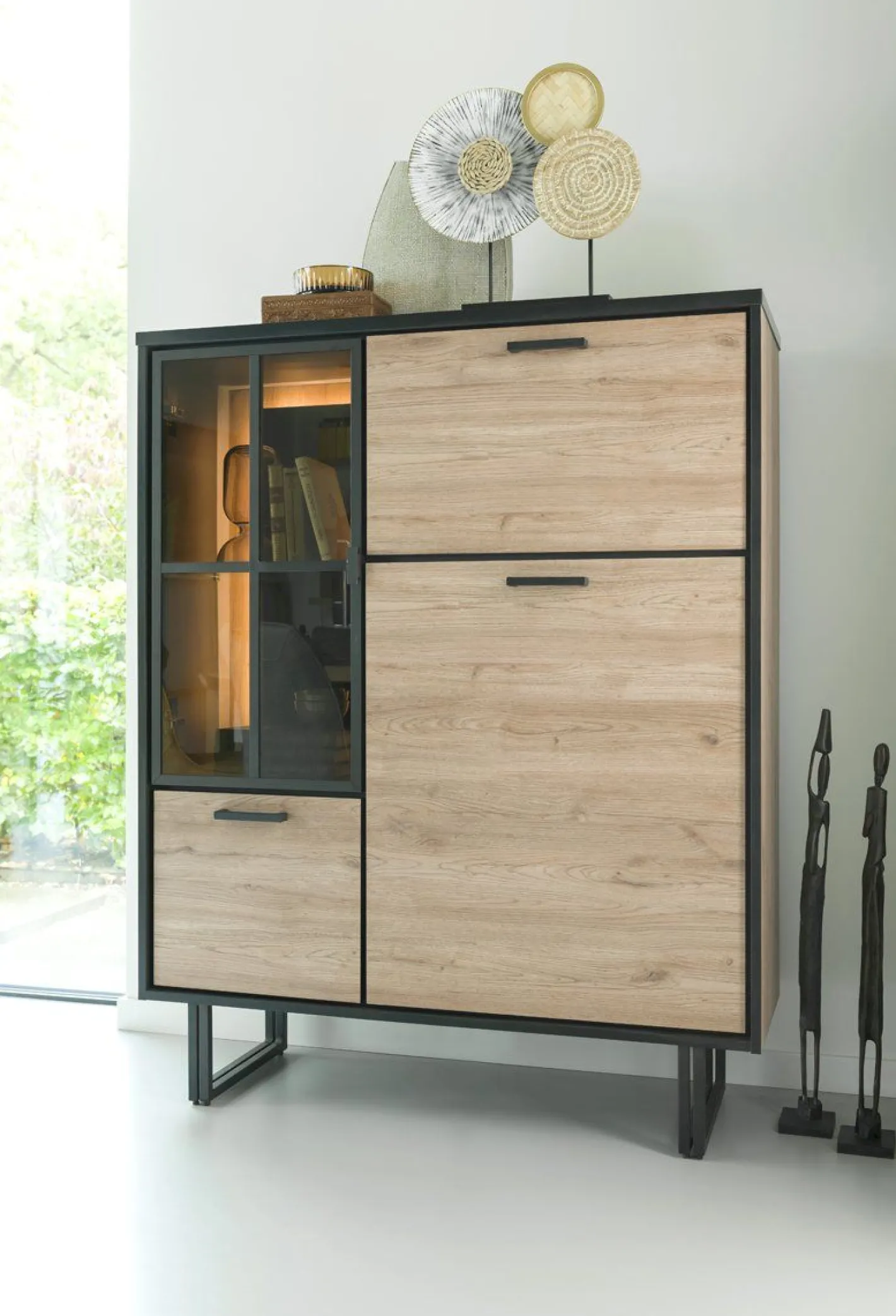 Online Henders en Hazel Avalon Highboard Natural