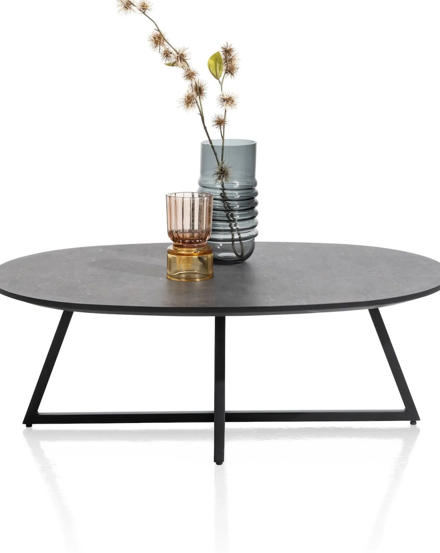 Sale Henders en Hazel Avalon Ovaal Salontafel Antraciet