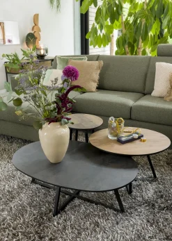 Discount Henders en Hazel Avalon S Bijzettafel Naturel oak