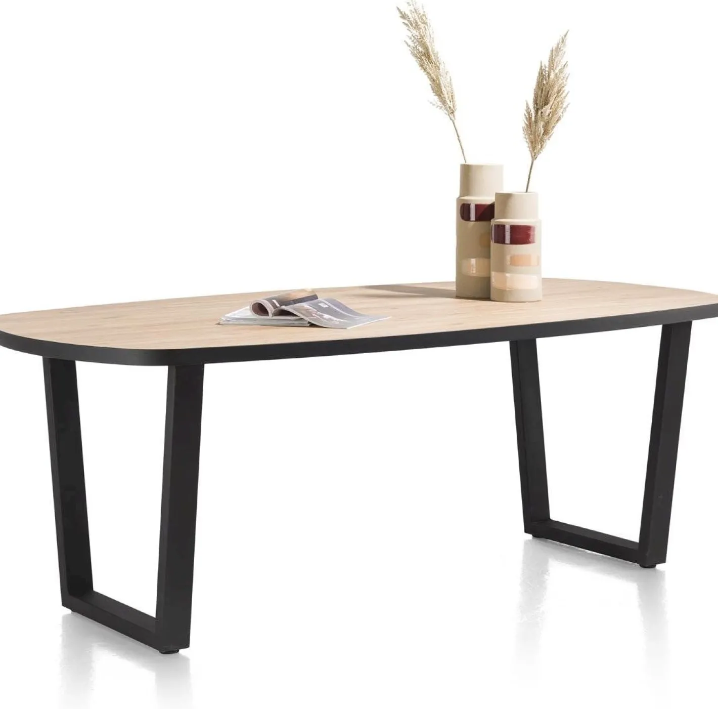 Hot Henders en Hazel Avalox Eettafel Naturel Vintage