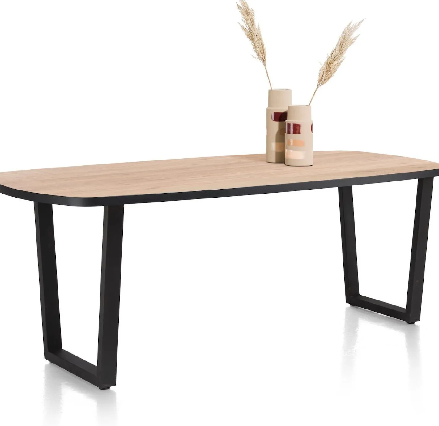 Hot Henders en Hazel Avalox Eettafel Naturel Vintage