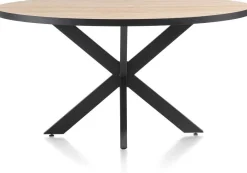 Hot Henders en Hazel Avalox Ovaal Eettafel Naturel Vintage