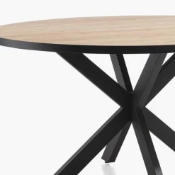 Hot Henders en Hazel Avalox Ovaal Eettafel Naturel Vintage