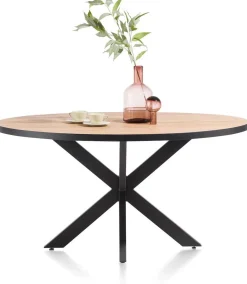 Hot Henders en Hazel Avalox Ovaal Eettafel Naturel Vintage