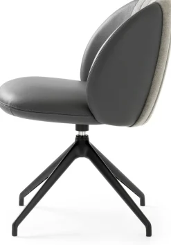 Clearance Leolux Baani Eetkamerstoel Cognac