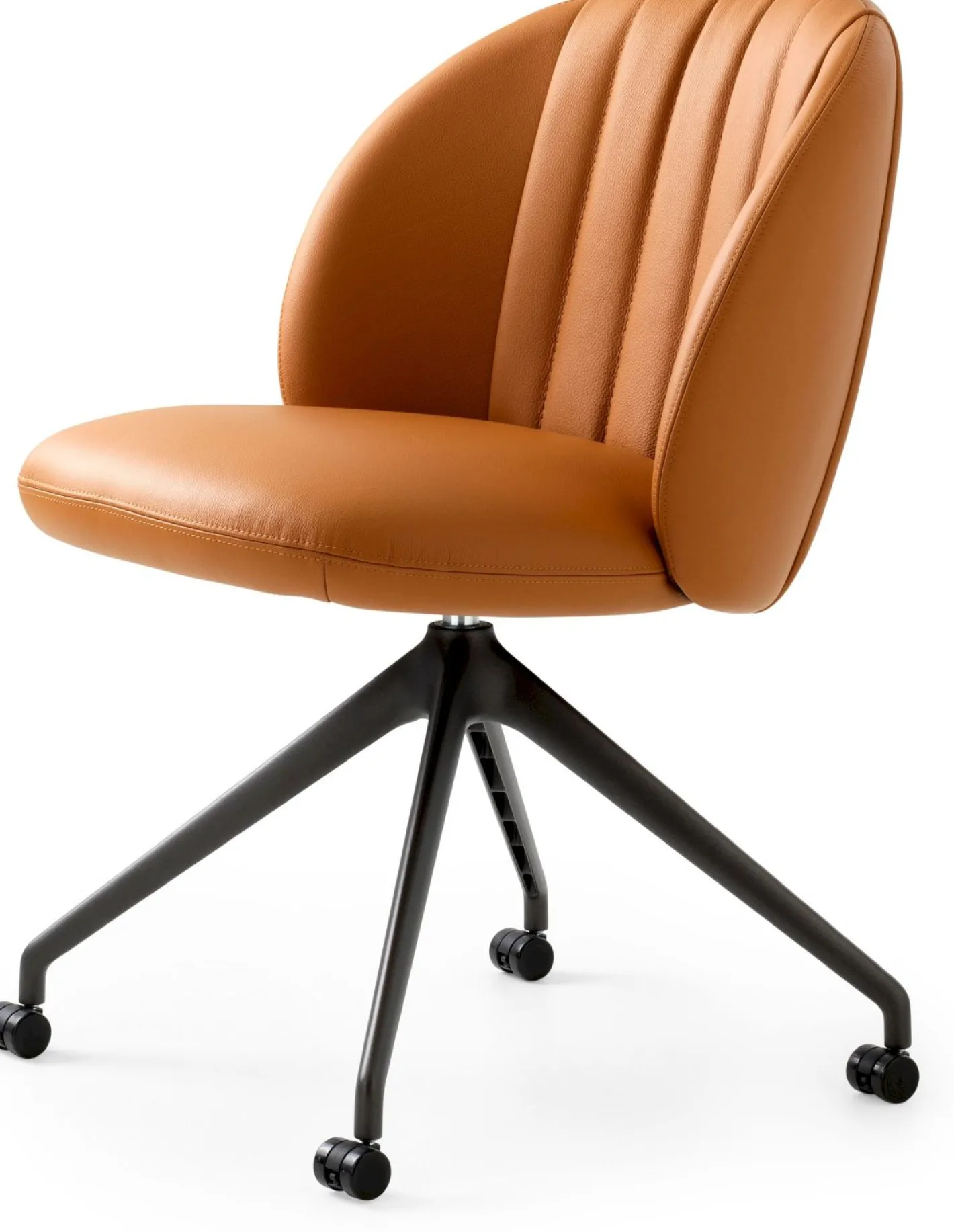 Clearance Leolux Baani Eetkamerstoel Cognac