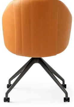 Clearance Leolux Baani Eetkamerstoel Cognac