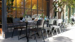 Discount Zuiver Back to School (set van 2) Tuinstoel Black