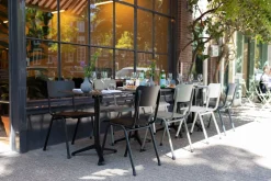 Discount Zuiver Back to School (set van 2) Tuinstoel Black