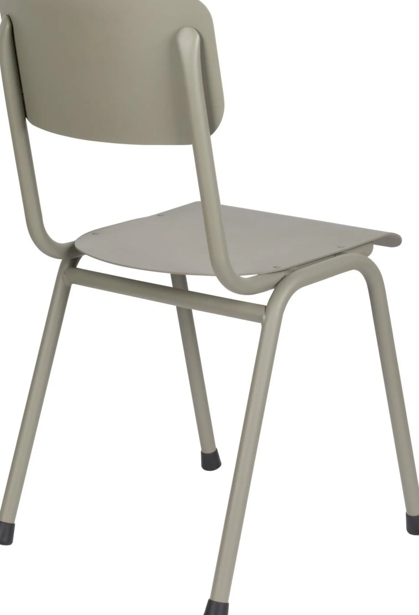 Online Zuiver Back to School (set van 2) Tuinstoel Moss Grey