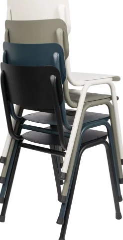 Online Zuiver Back to School (set van 2) Tuinstoel Moss Grey