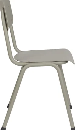 Online Zuiver Back to School (set van 2) Tuinstoel Moss Grey
