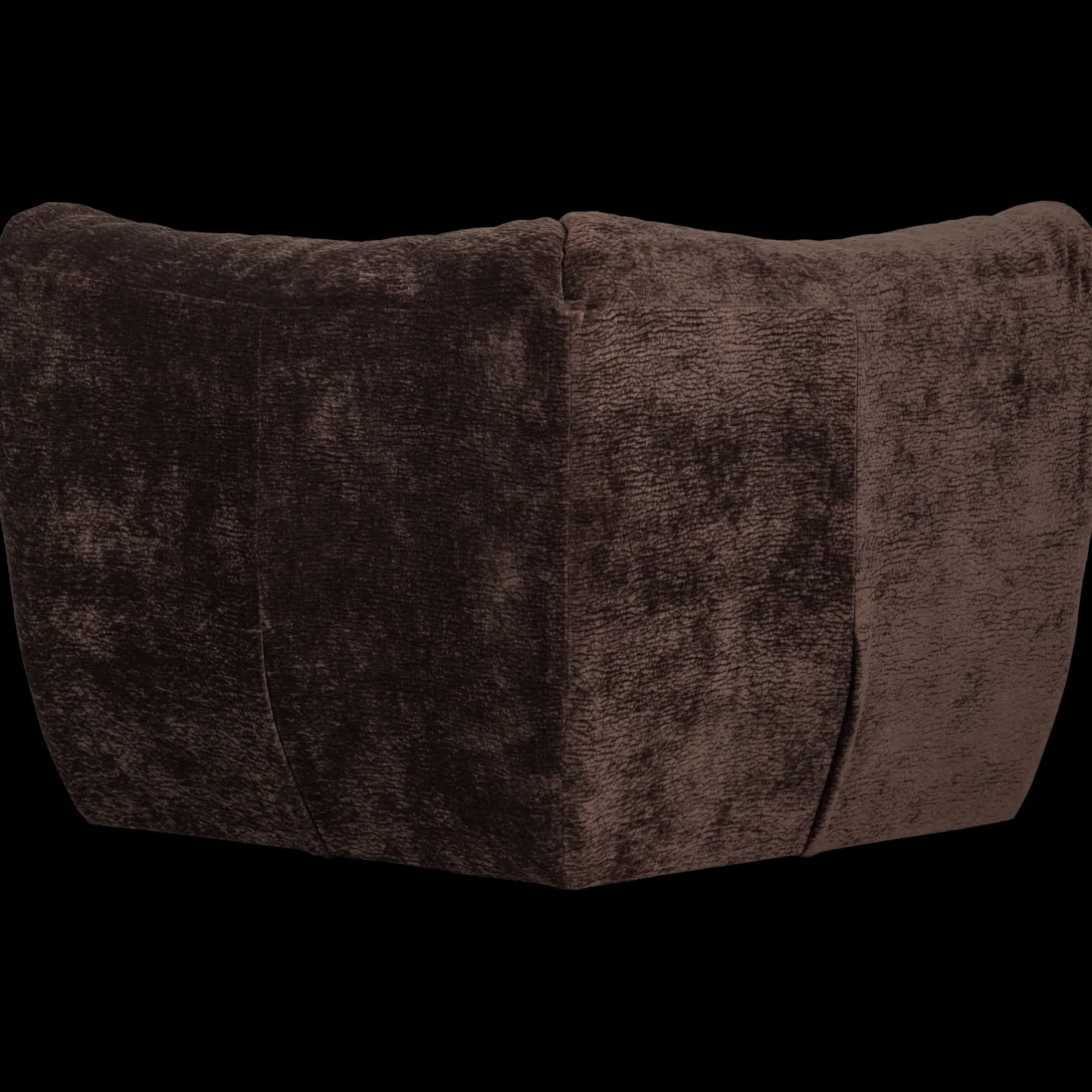 WOOOD Baggy Elementenbank Dark Brown