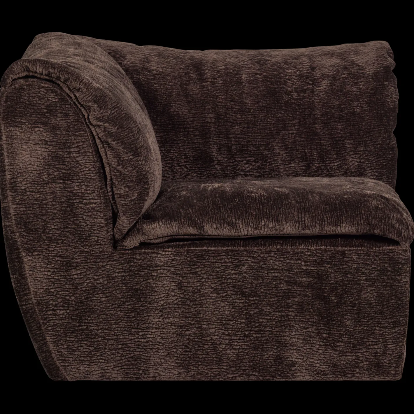 WOOOD Baggy Elementenbank Dark Brown