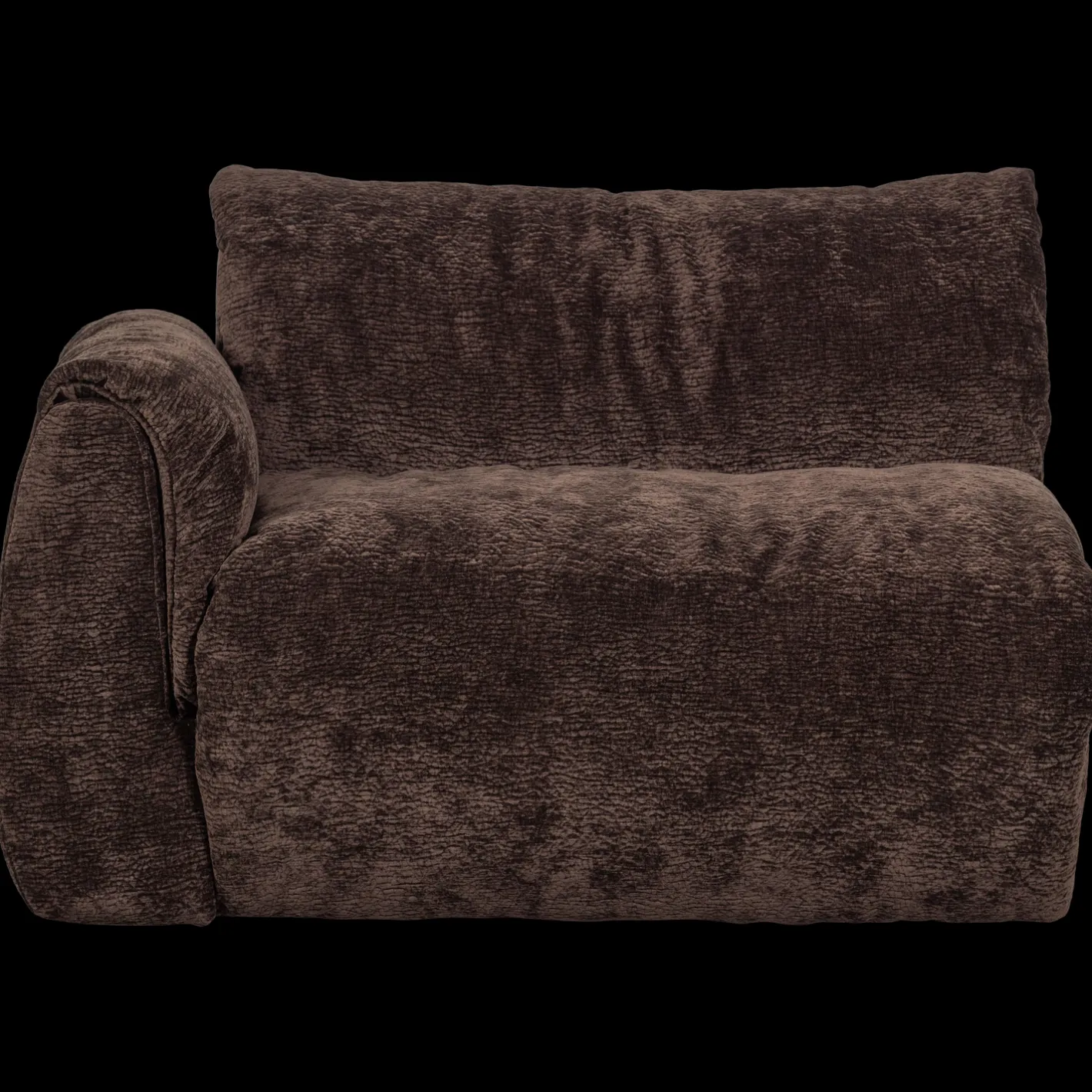 WOOOD Baggy Elementenbank Dark Brown