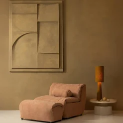 Online WOOOD Baggy Hocker Old Pink