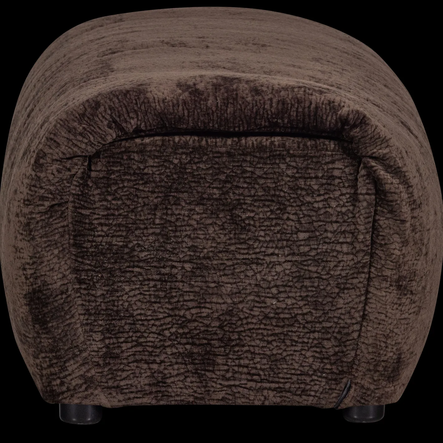Discount WOOOD Baggy Hocker Dark Brown