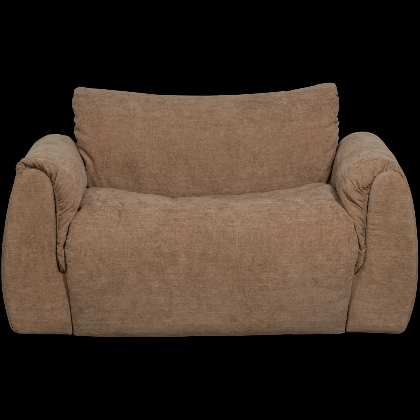New WOOOD Baggy Loveseat Brown
