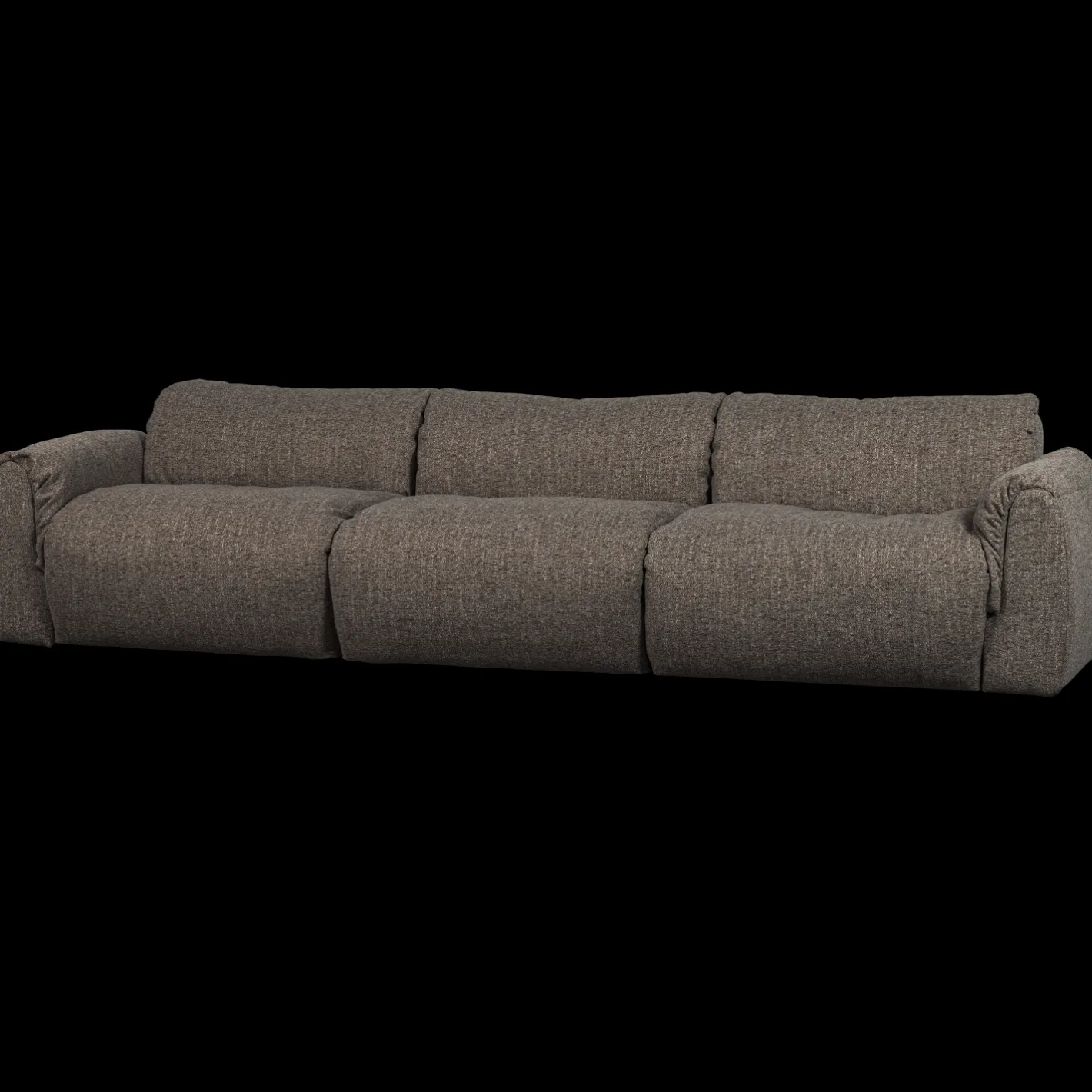 New WOOOD Baggy 3-Zitsbank Warmgrijs
