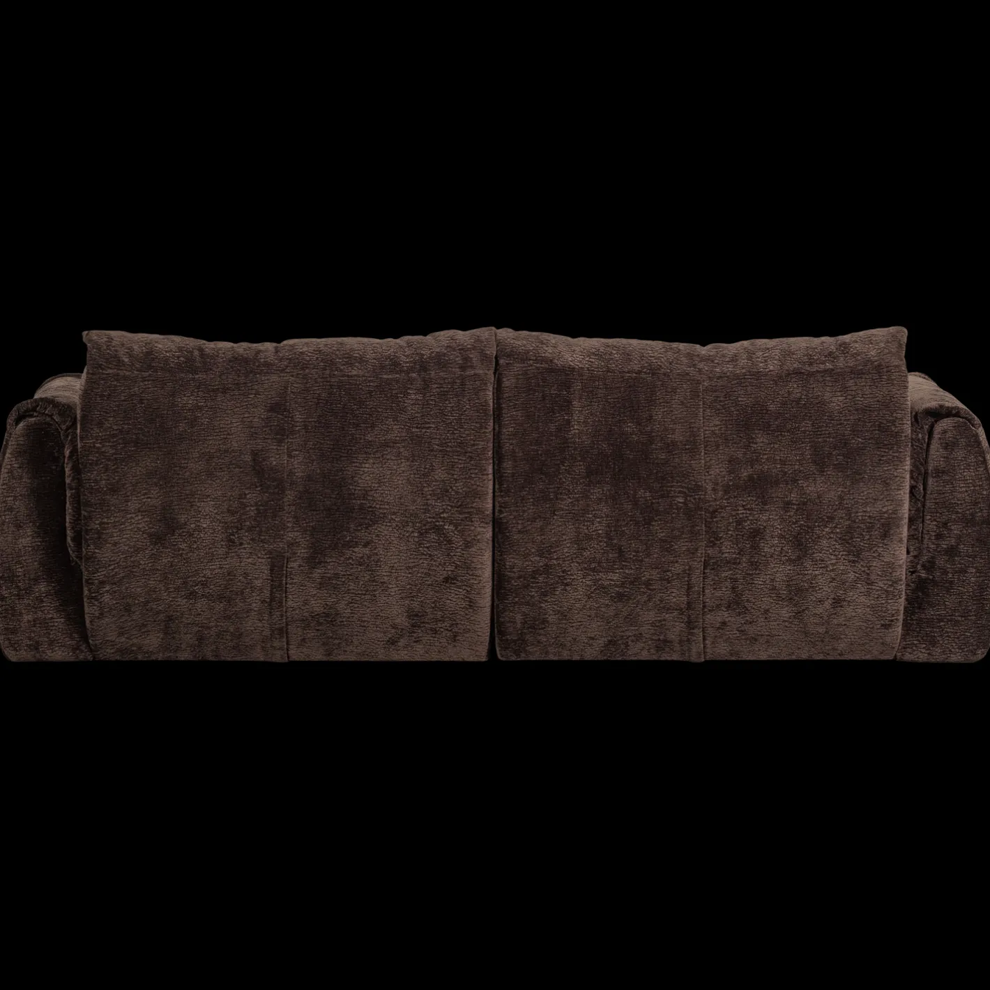 Outlet WOOOD Baggy 2-Zitsbank Dark Brown