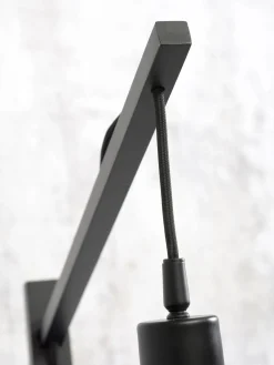 Hot Good&Mojo Bali Black Vloerlamp Natural/Black