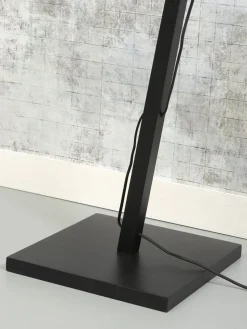 Hot Good&Mojo Bali Black Vloerlamp Natural/Black