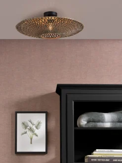 Outlet Good&Mojo Bali Plafondlamp Natural/Black