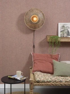 Clearance Good&Mojo Bali Wandlamp Natural/Black