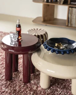 Online By Boo Balloon Bijzettafel Burgundy
