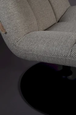 Clearance Dutchbone Bar Fauteuil Light Grey
