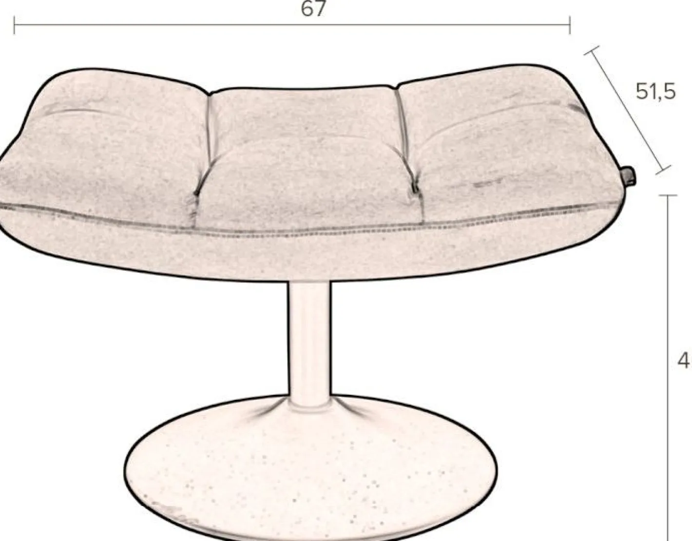 Best Dutchbone Bar Hocker Dark Grey
