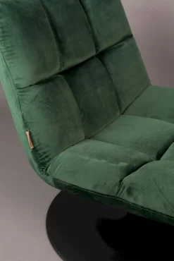 Outlet Dutchbone Bar velvet Fauteuil Green