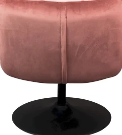 Discount Dutchbone Bar velvet Fauteuil Old Pink