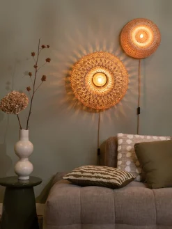 New Good&Mojo Barbados Wandlamp Natural