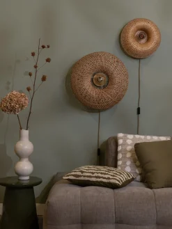 New Good&Mojo Barbados Wandlamp Natural