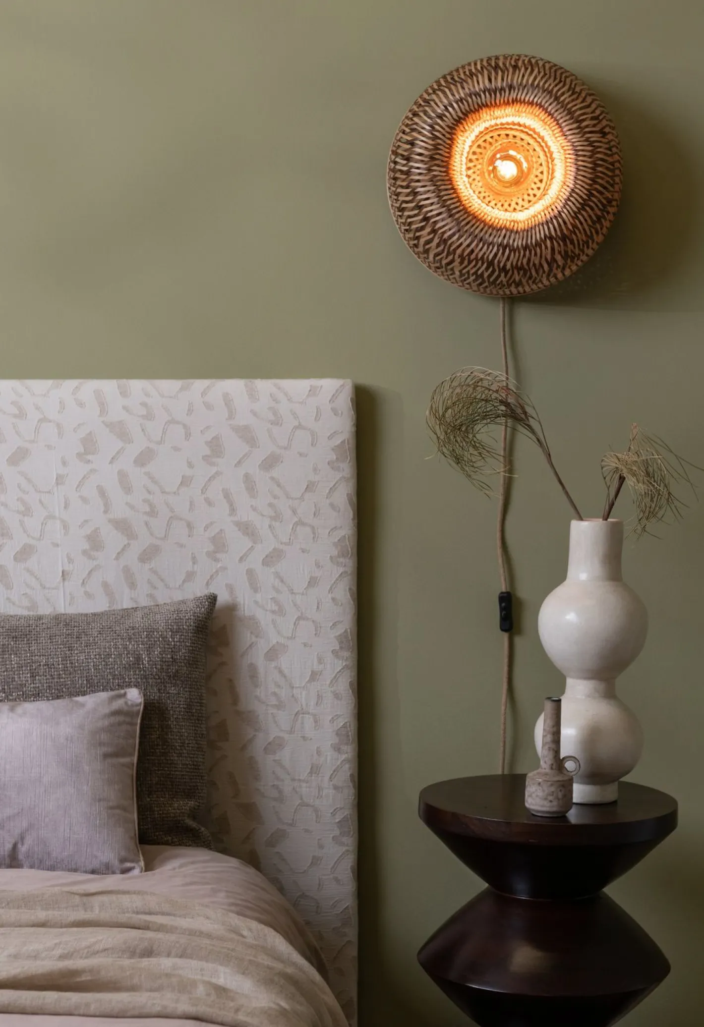 New Good&Mojo Barbados Wandlamp Natural, Brown